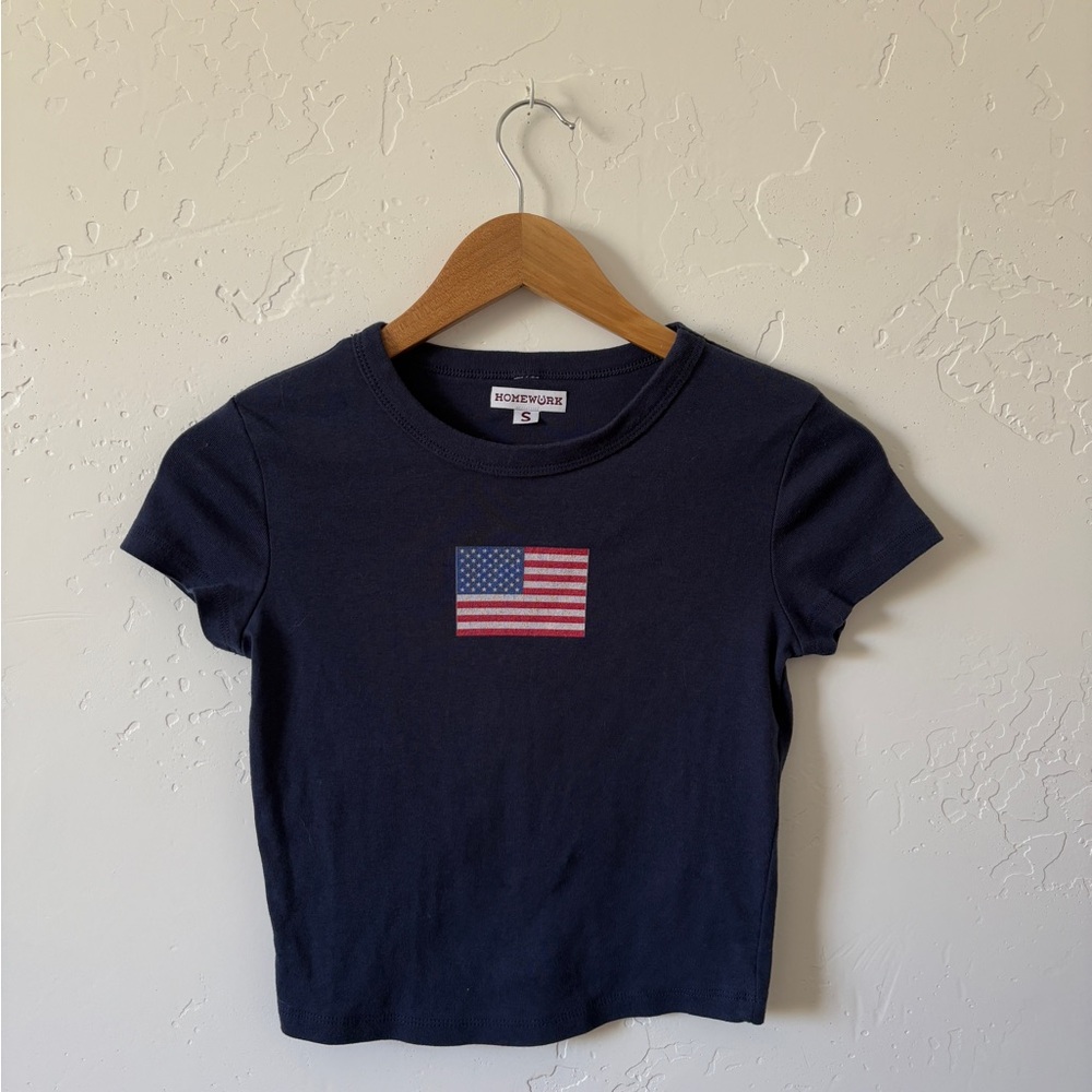 Homewurk Cropped Tee